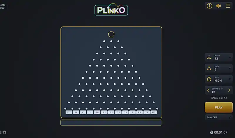 Plinko Ball game